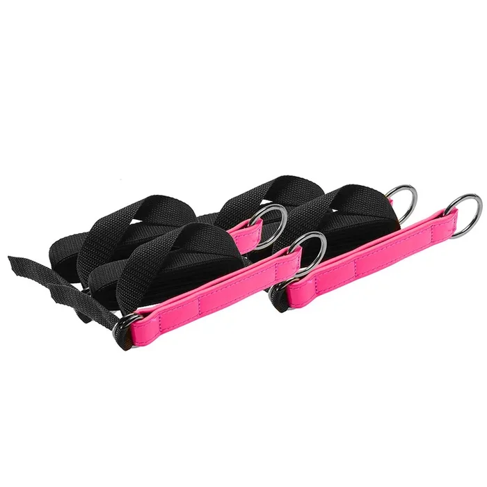 Electra Dally Things Bed Restraint Straps in Neon Pink
