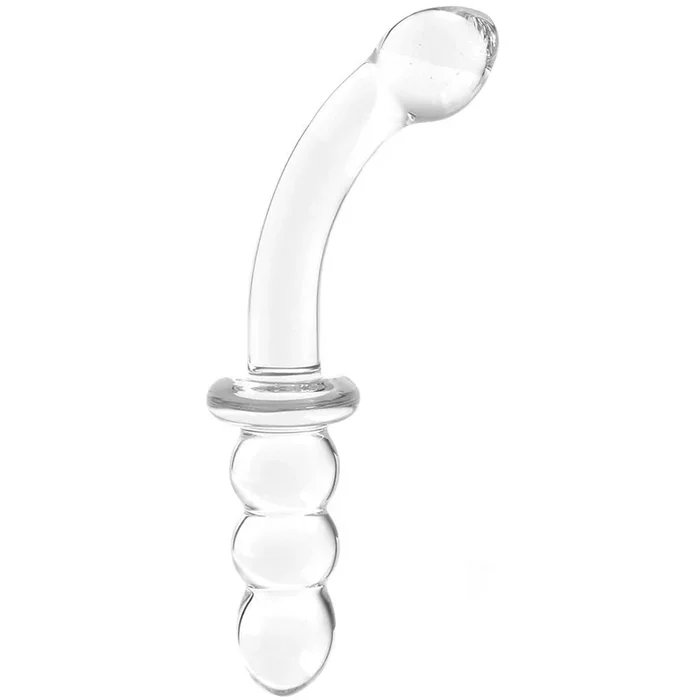 Electric Eel – gläs 8 Inch Ribbed G-Spot Glass Dildo