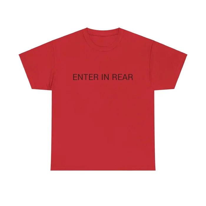 ENTER IN REAR TEE BY CULTUREEDIT AVAILABLE IN 13 COLORS