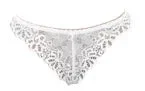 Escante Mix & Match Lace Tanga Panty White