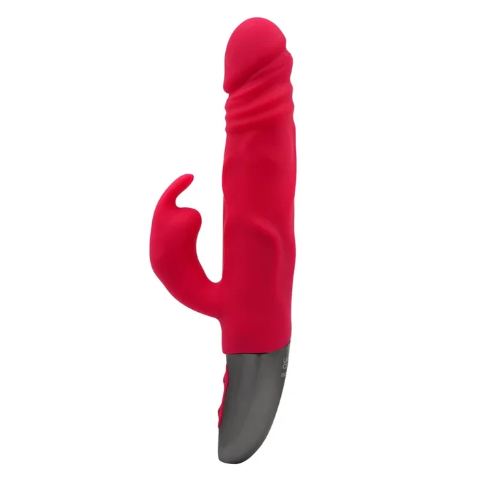 Excellent Power Titanz Thrusting Penis Rabbit Vibrator – Pink