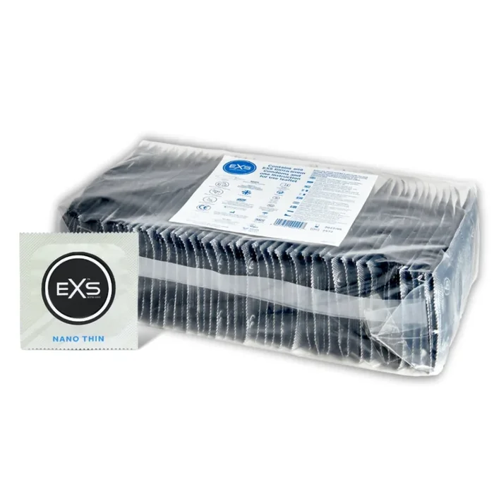 EXS Nano Thin Condoms 53mm – 100 Pack