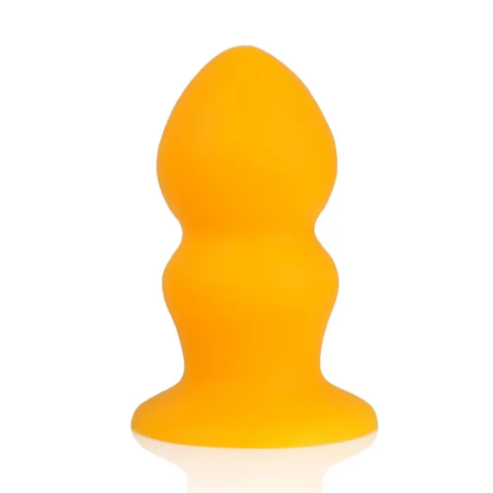 Fat Tuo – Beginner Butt Plug – Small Anal Plug – Ribbed Butt Plug