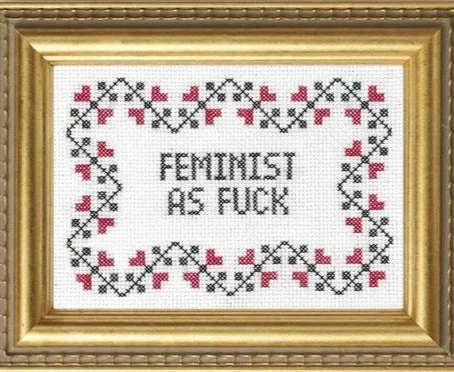 Feminist As F*Ck – Cross Stitch