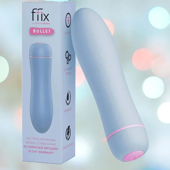 Femme Funn FFIX Bullet Vibrator – Blue
