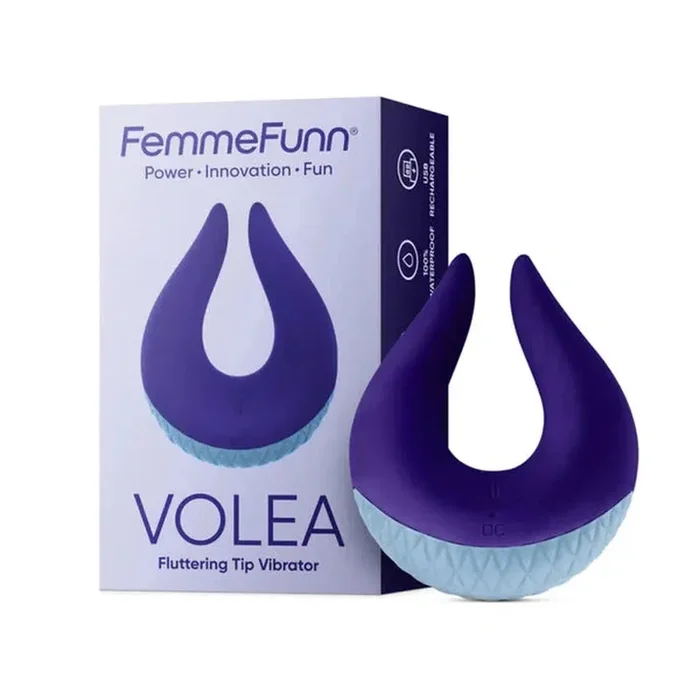 Femme Funn Volea Fluttering Tip Vibrator – Purple
