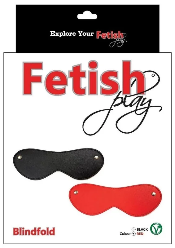 Fetish Manoeuvre Blindfold Vegan Leather