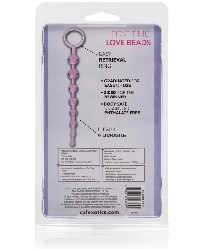 First Time Love Beads – Pink