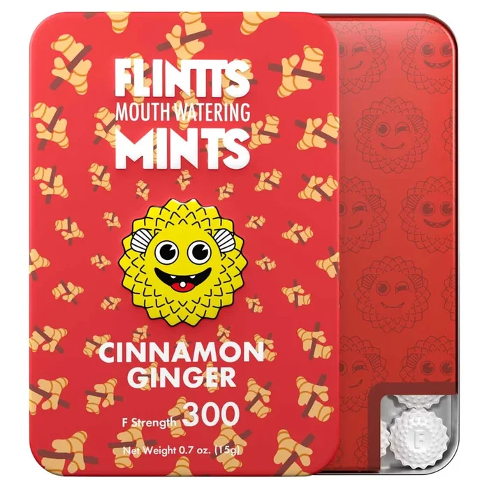 Flintts Mints Cinnamon Ginger F Strength 300 0.7oz