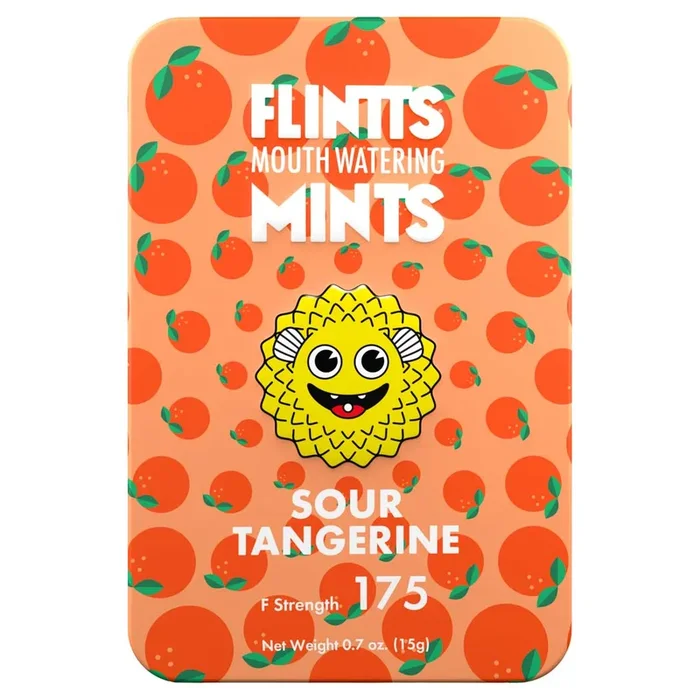 Flintts Mints Sour Tangerine F Strength 175 0.7oz