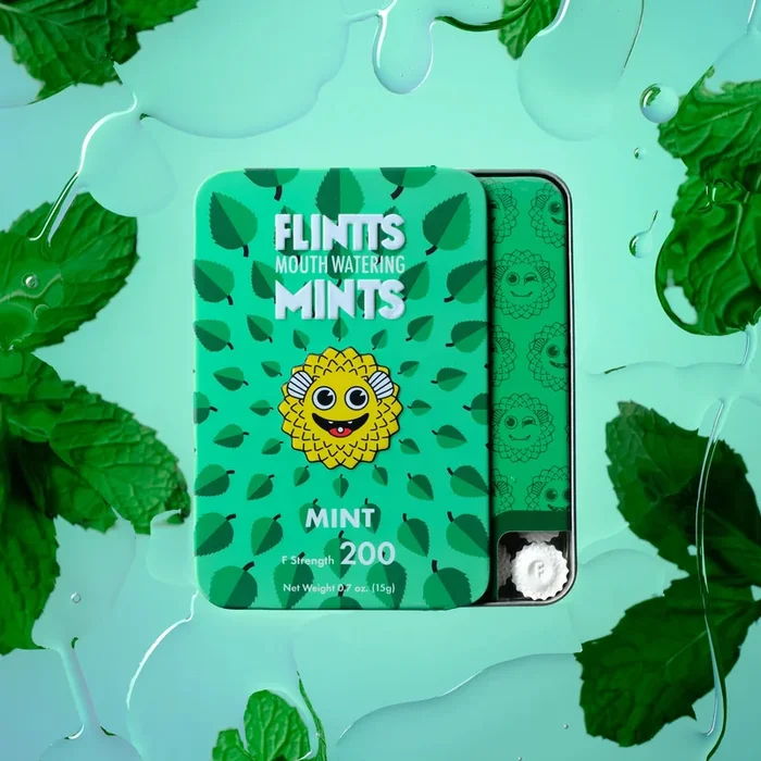 Flintts Mouth Watering 2 Pack Mints Mint – F-Strength 200