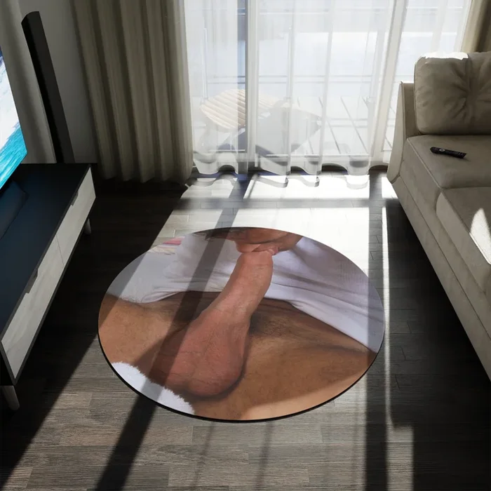 FLOAT ME CUCK X CULTUREEDIT Round Rug