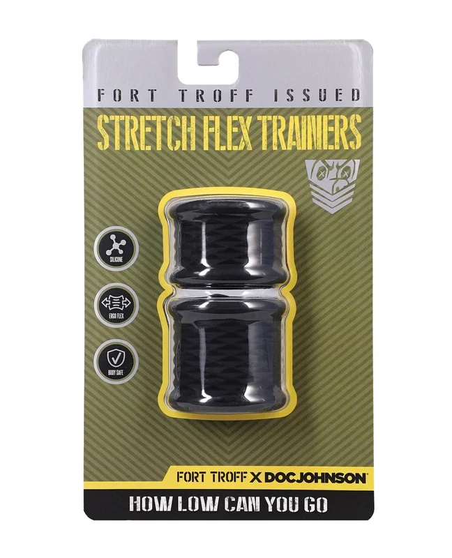 Fort Troff Stretch Flex Trainers Silicone Ball Stretcher Kit – Black