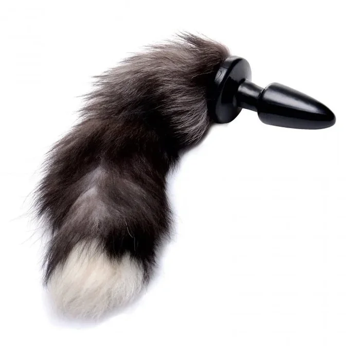 Fox Tail Anal Plug – Black