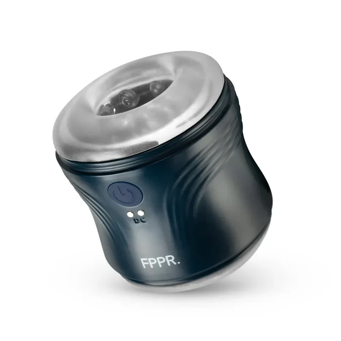 FPPR. 2 Sided Vibrating Masturbator Blue