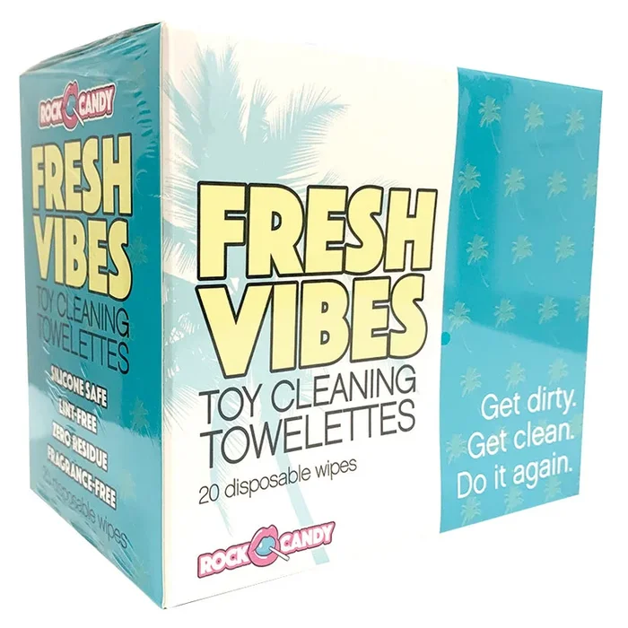 Fresh Vibes Toy Cleaning Towelettes Bo…
