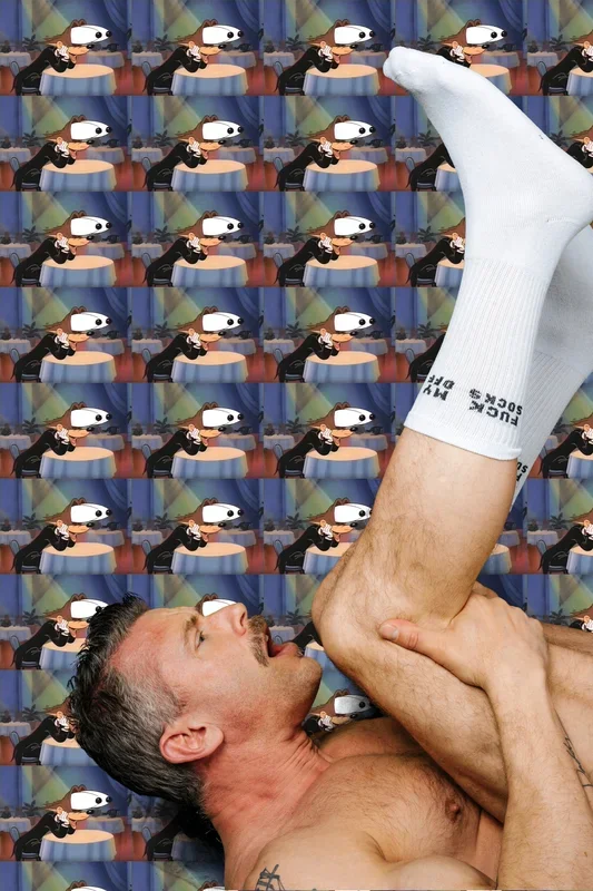 FUCK MY SOCKS OFF SOCKS / lily-white