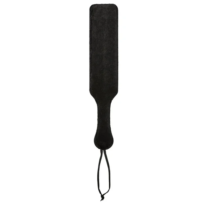 Fur Lined Fur Paddle (Black)