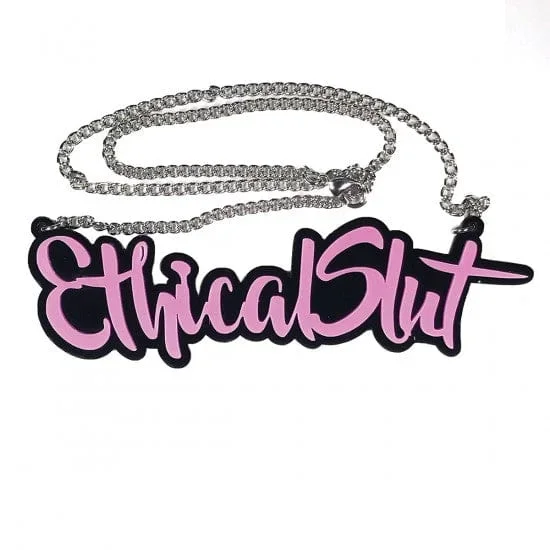 Geeky & Kinky – Ethical Slut Necklace