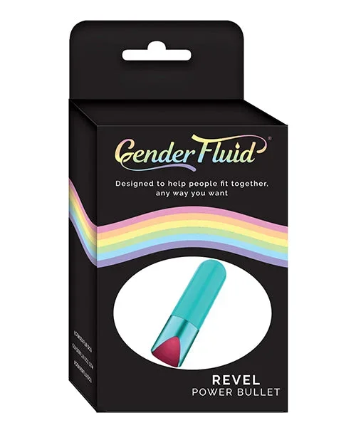 Gender Fluid Revel Power Bullet – Aqua