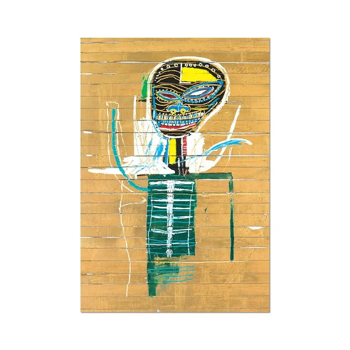 Gold Griot By Basquiat – Die-Cut Sticker