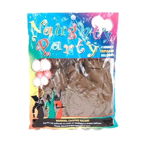 Golden Triangle Boobie Balloons Pearl Brown