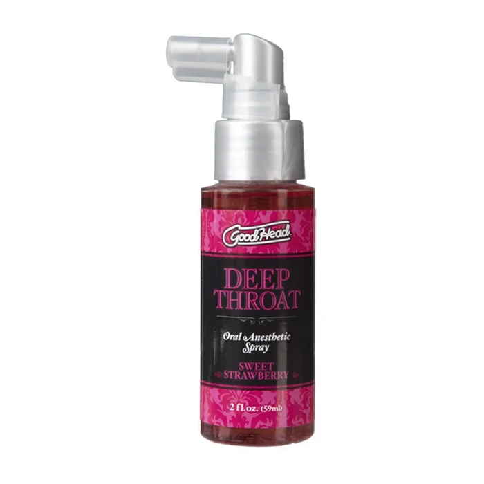 GoodHead – Deep Throat Spray – Sweet Strawberry