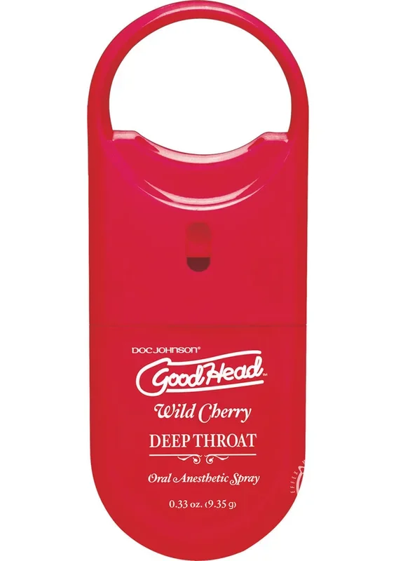 Goodhead Deep Throat To-Give Way Oral Anesthetic Spray Cherry
