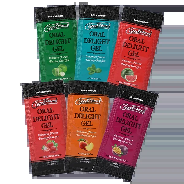 GoodHead Oral Delight Gel – 6 Pack, 0.24oz.