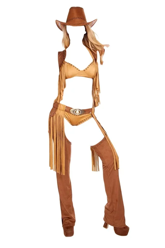 Gypsy Costumes 5 PC Wild Western Temptress