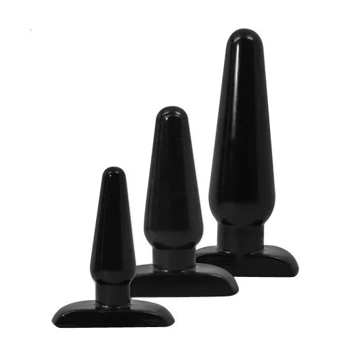 Hard Steel Anal Training Set Black