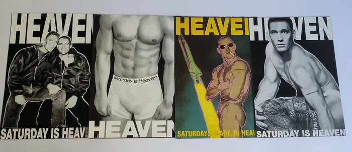 Heaven club flyers
