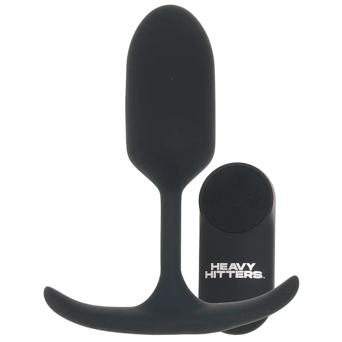 Heavy Hitters Weighted Silicone Anal Plug Vibe in Medium