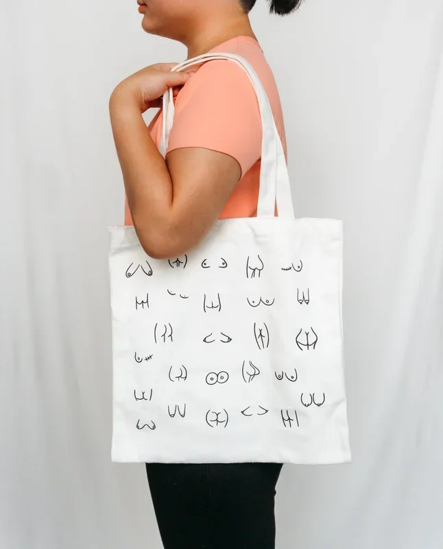 Hedonist Boobie Booty Tote Bag