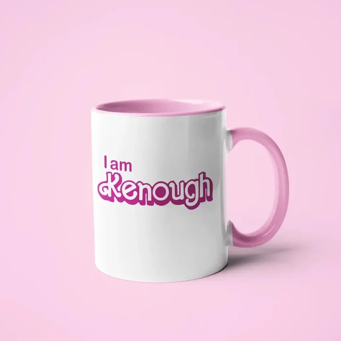 I Am Kenough – Pink Barbie Mug