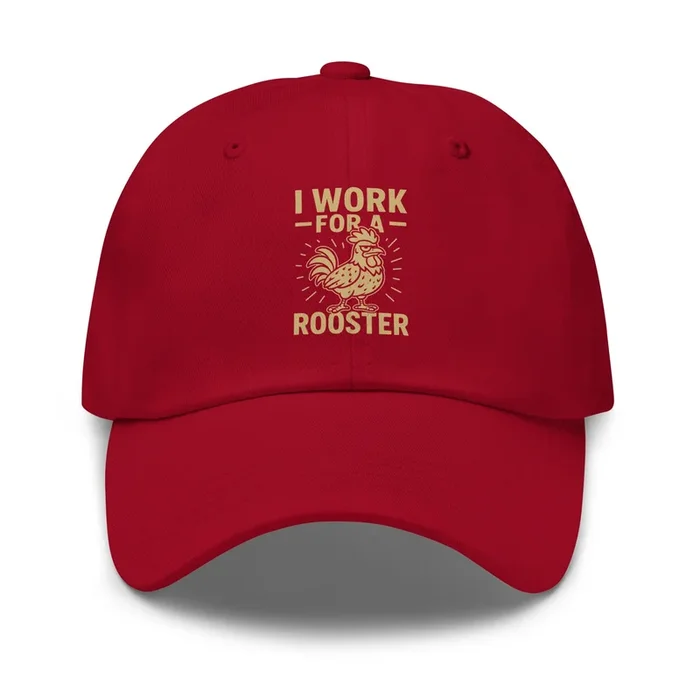 I Play for a Rooster Dad Hat