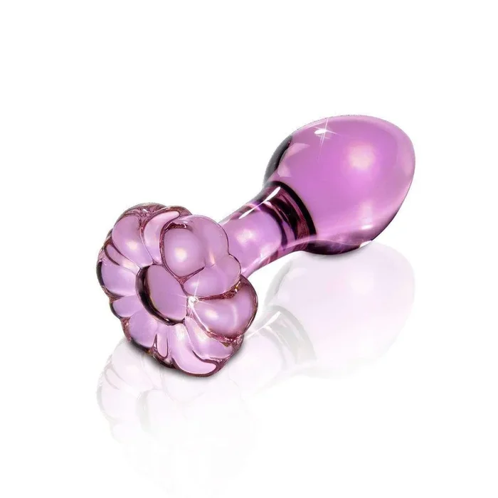 Icicles No. 48 Garden Pink Glass Wand Plug