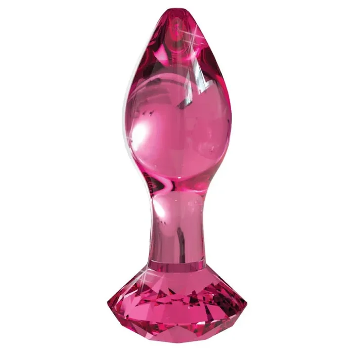 Icicles No. 79 Glass Diamond Plug – Pink