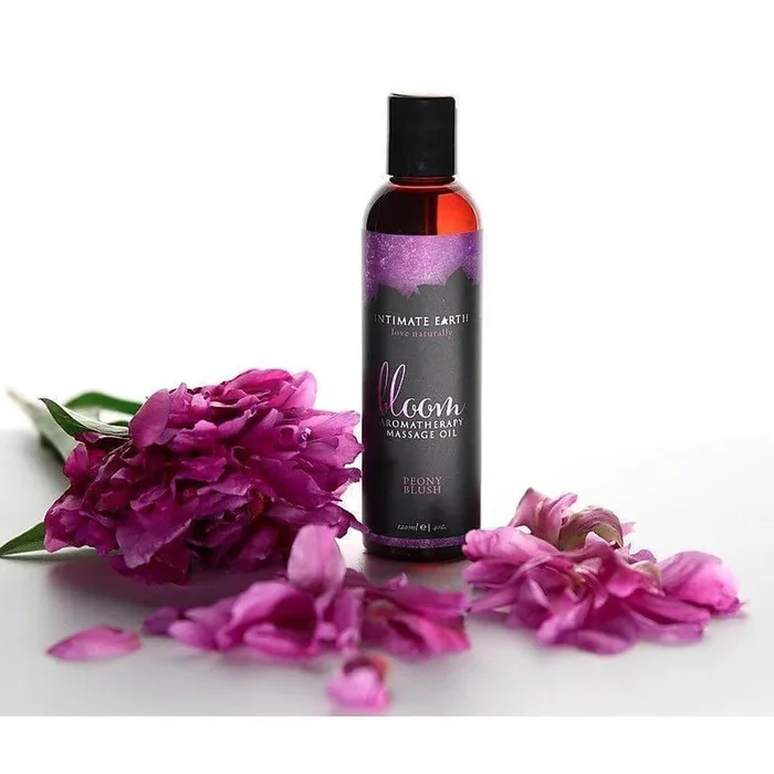 Intimate Earth Bloom Aromatherapy Organic Nourishing Massage Oil