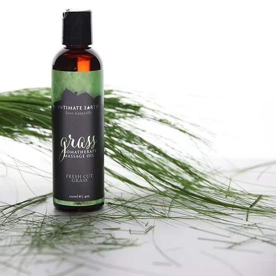 Intimate Earth Grass Aromatherapy Massage Oil