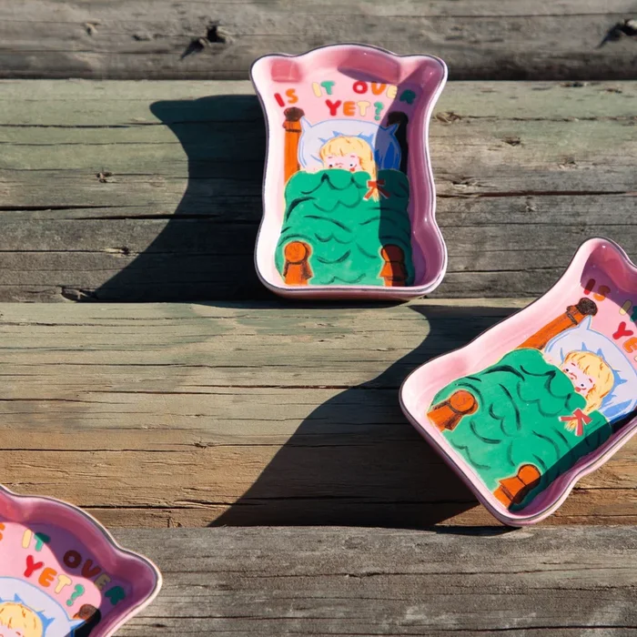 Is It Over Yet Trinket Tray by Magda Archer x Third Drawer Knock Down