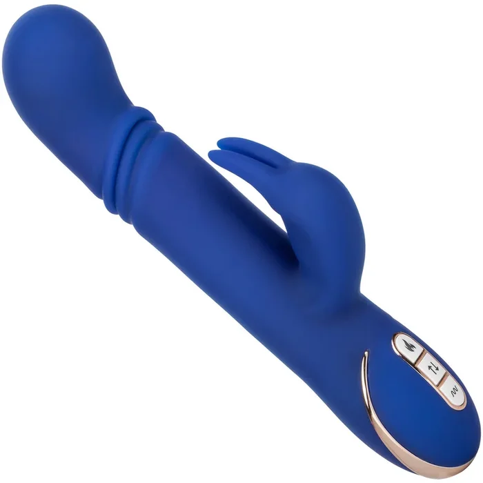 Jack Rabbit Signature Heated Silicone Jab G Rabbit Rechargeable Vibrator By CalExotics