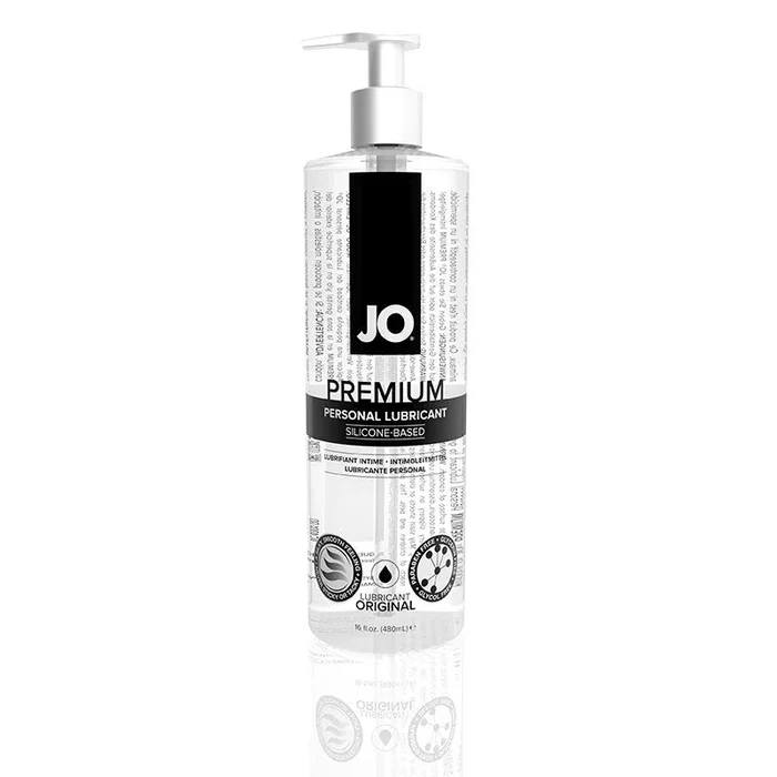 JO Premium – Original – Lubricant (Silicone-Based) 16 fl oz / 480 ml