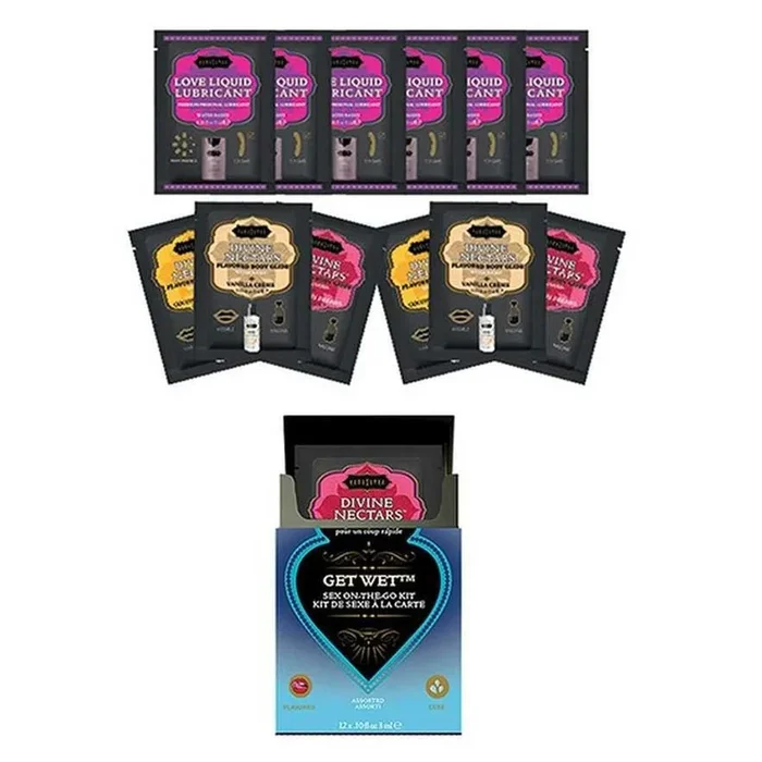 Kama Sutra Get Wet Sex-To-Go Kit