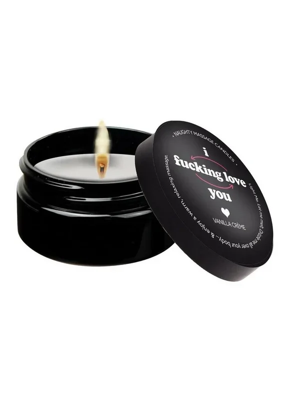Kama Sutra Naughty Massage Candle I F*cking Love You