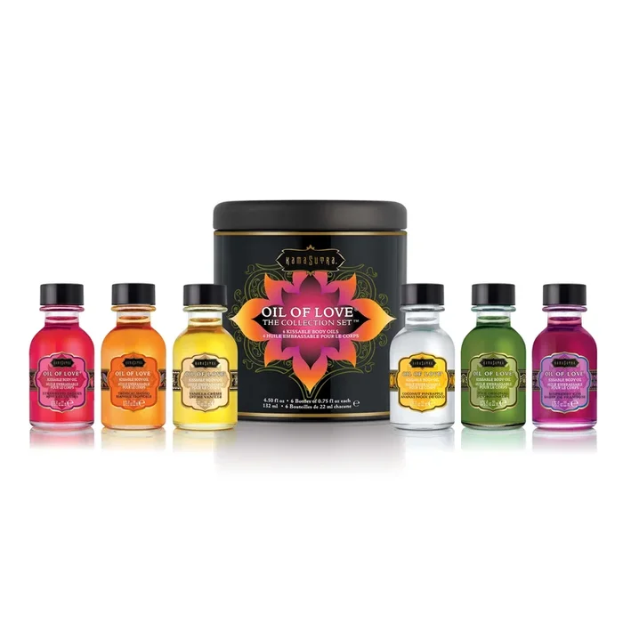 Kama Sutra Oil of Love – the Collection Set – 6 Flavors