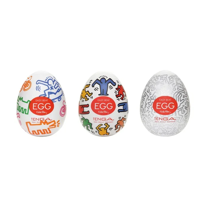 Keith Haring EGG Trio Set