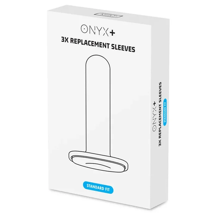 Kiiroo Onyx+ Replacement Sleeves 3 Pack – Standard Fit