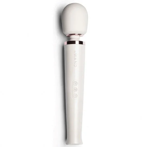 Le Wand Original Rechargeable Wand Massager – Pearl White