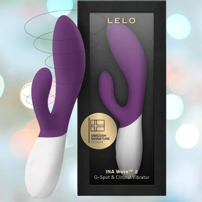 LELO Ina 2 Waterproof Rabbit Vibrator – Plum